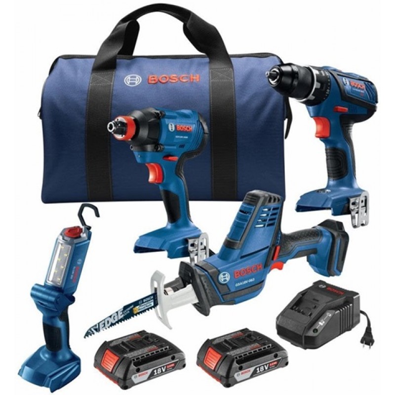 Bosch 18V 4 Tool Combo Kit