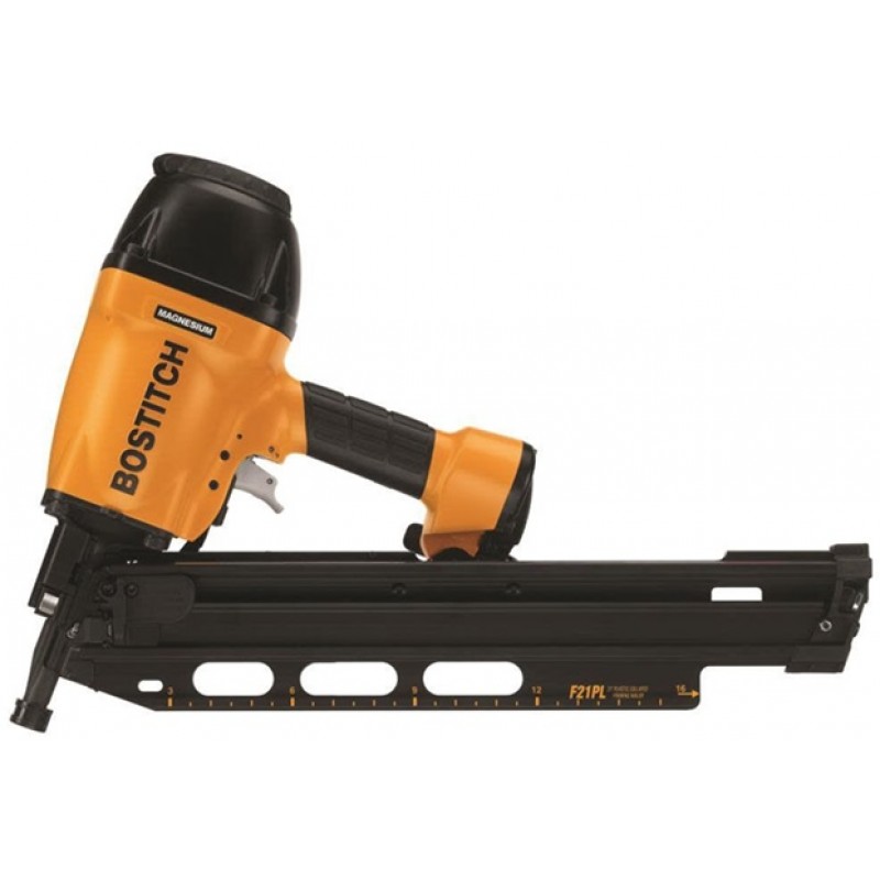 Bostitch 21 Plastic Collated Round Head Framing Nailer/Metal Connector Nailer