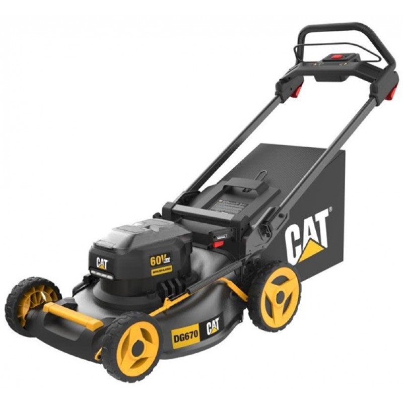 CAT DG670 60V 21in Brushless Lawn Mower Kit