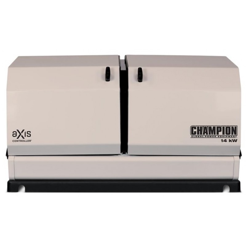 Champion Power Equipment 14kW aXis Home Standby Generator System with 200 Amp aXis Automatic Transfer Switch