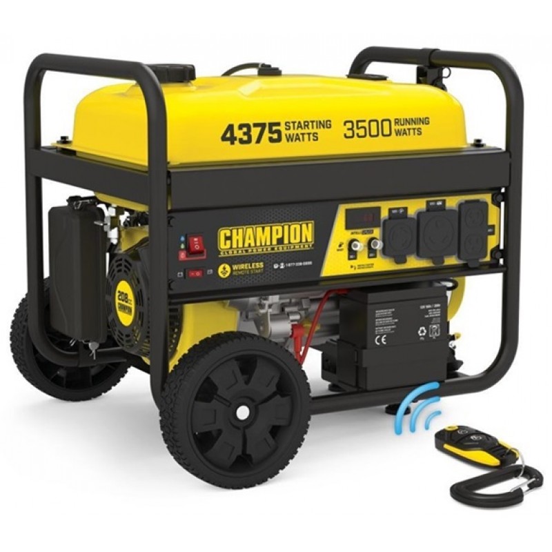 Champion Power Equipment 3500 Watt RV Ready Portable Generator with Wireless Remote Start CARB