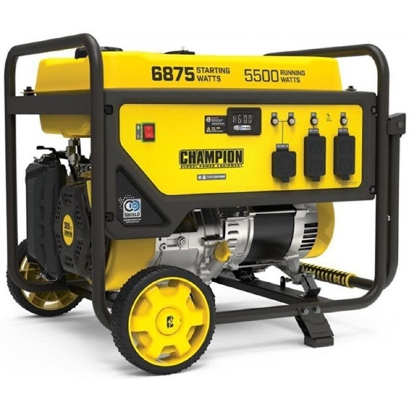 Champion Power Equipment 5500-Watt Portable Generator with CO Shield