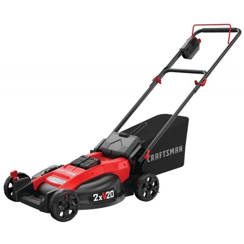 CRAFTSMAN V20* 2x20V 20 Inch Brushless Cordless Push Mower