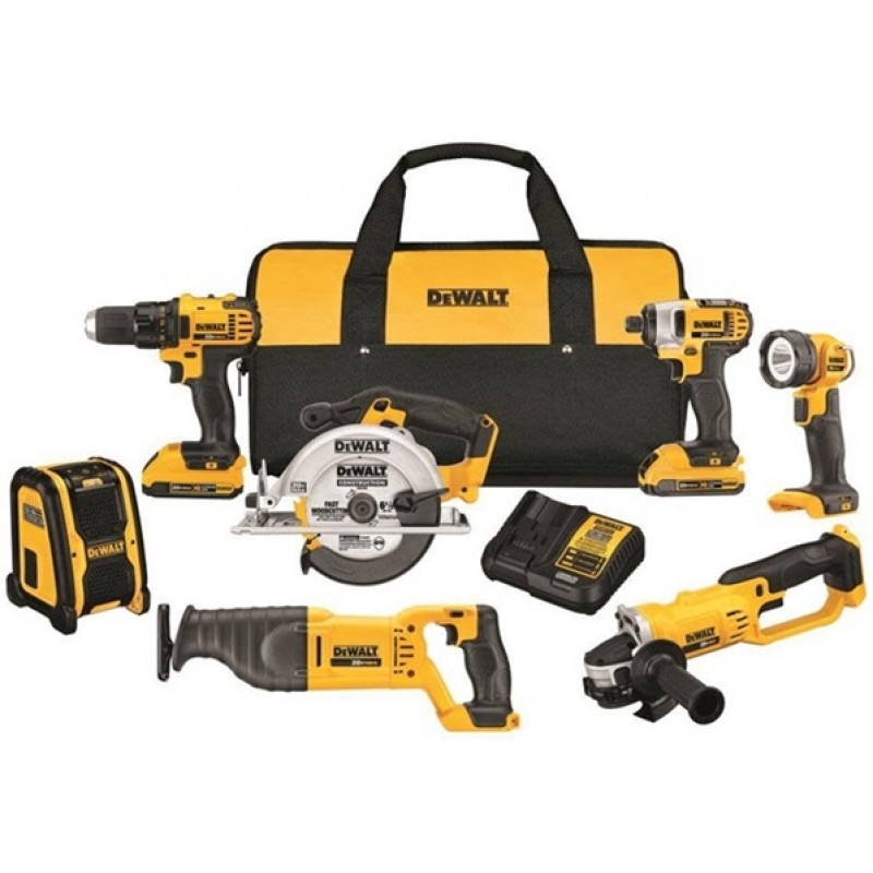 DEWALT 20 V MAX Compact 7 Tool Combo Kit