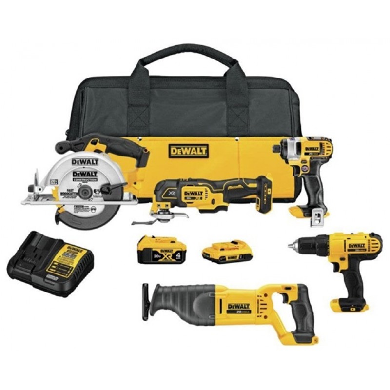 DEWALT 20V 5-Tool Combo Kit