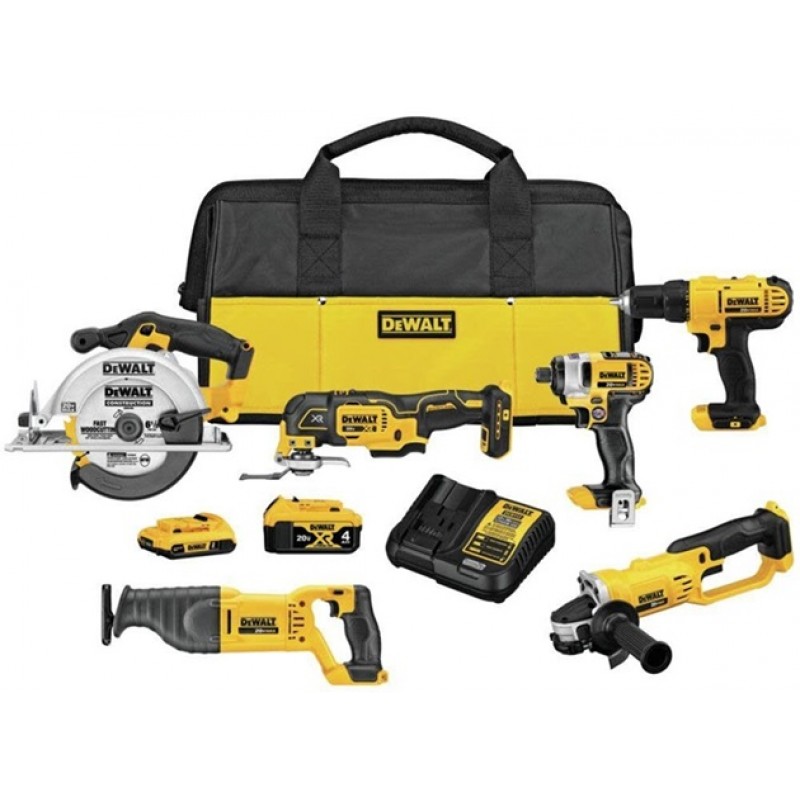 DEWALT 20V 6 Tool Combo Kit