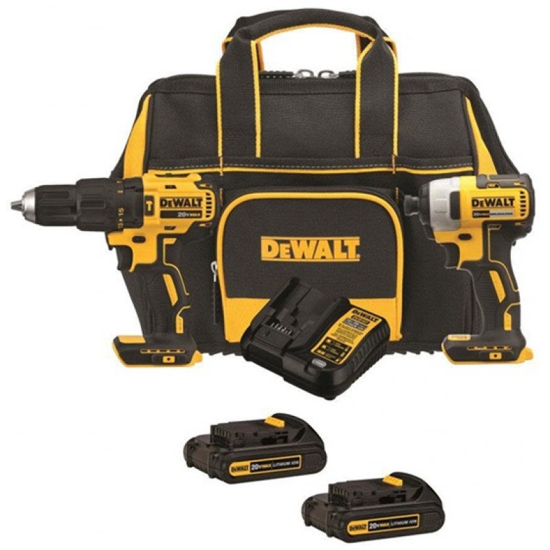 DEWALT 20V Brushless 2 Tool Combo Kit