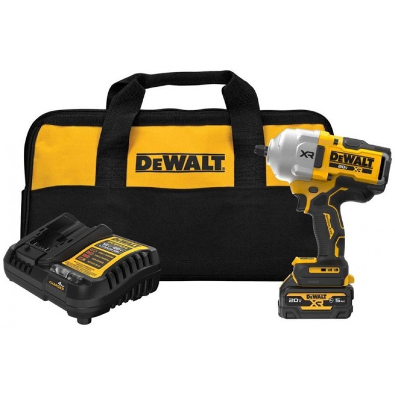 DEWALT 20V MAX 1/2 XR HIGH TORQUE Impact Wrench Kit