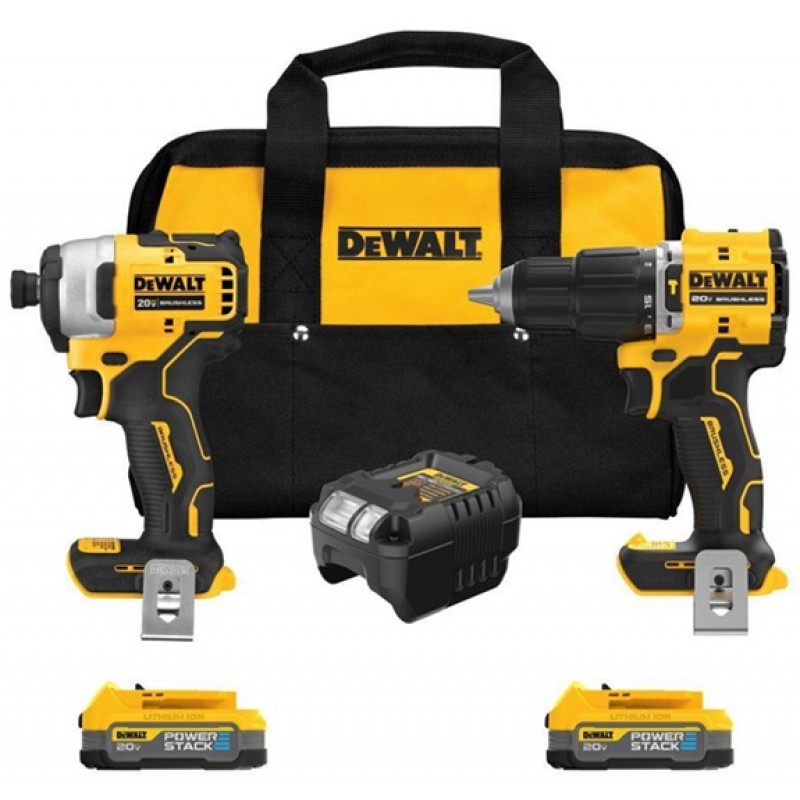 DEWALT 20V MAX ATOMIC 2 Tool Combo Kit