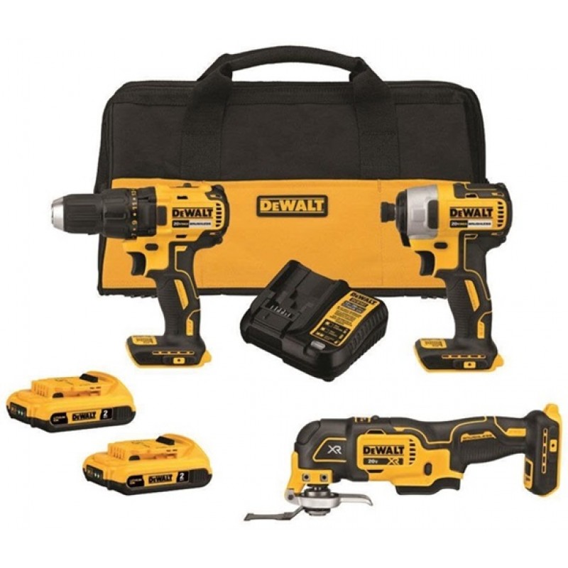 DEWALT 20V MAX Brushless 3 Tool Combo Kit