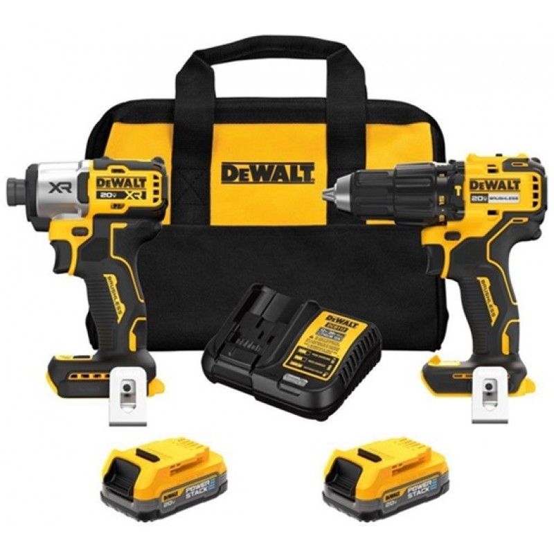 DEWALT 20V MAX Brushless Cordless 2 Tool Combo Kit