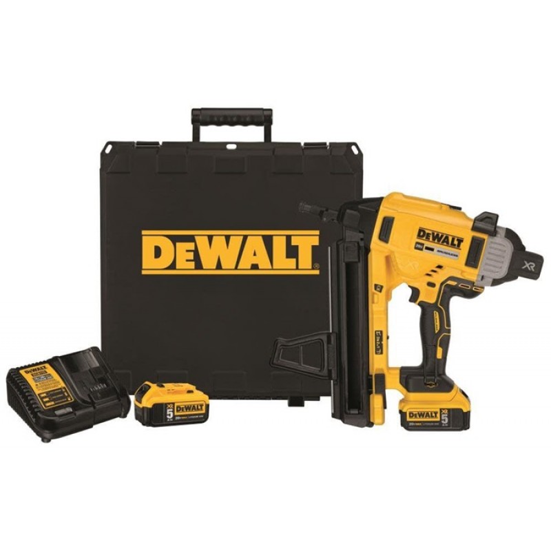 DEWALT 20V MAX Cordless Concrete Nailer Kit