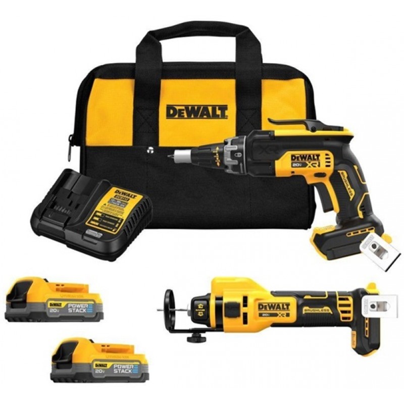 DEWALT 20V MAX Screwgun & Cutout 1.7Ah Kit