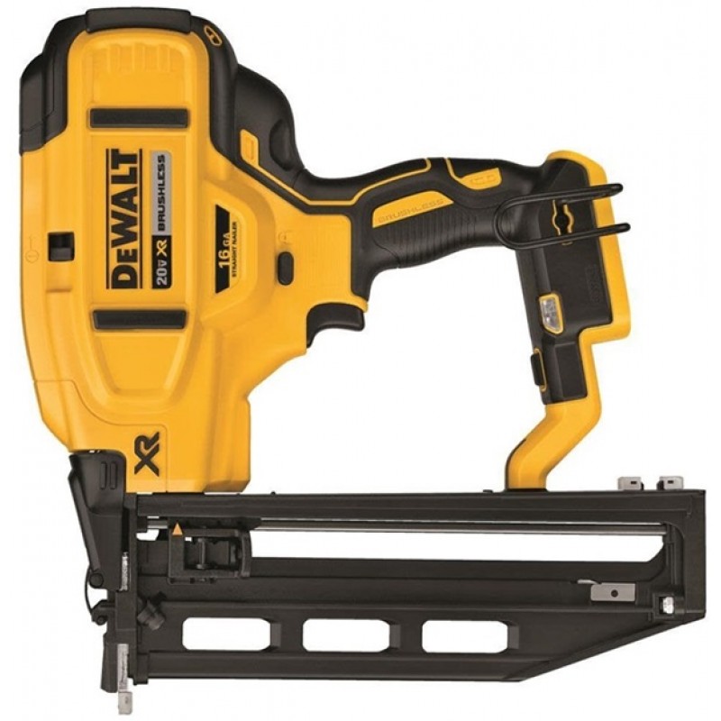 DEWALT 20V MAX XR 16 GA Cordless Straight Finish Nailer Kit