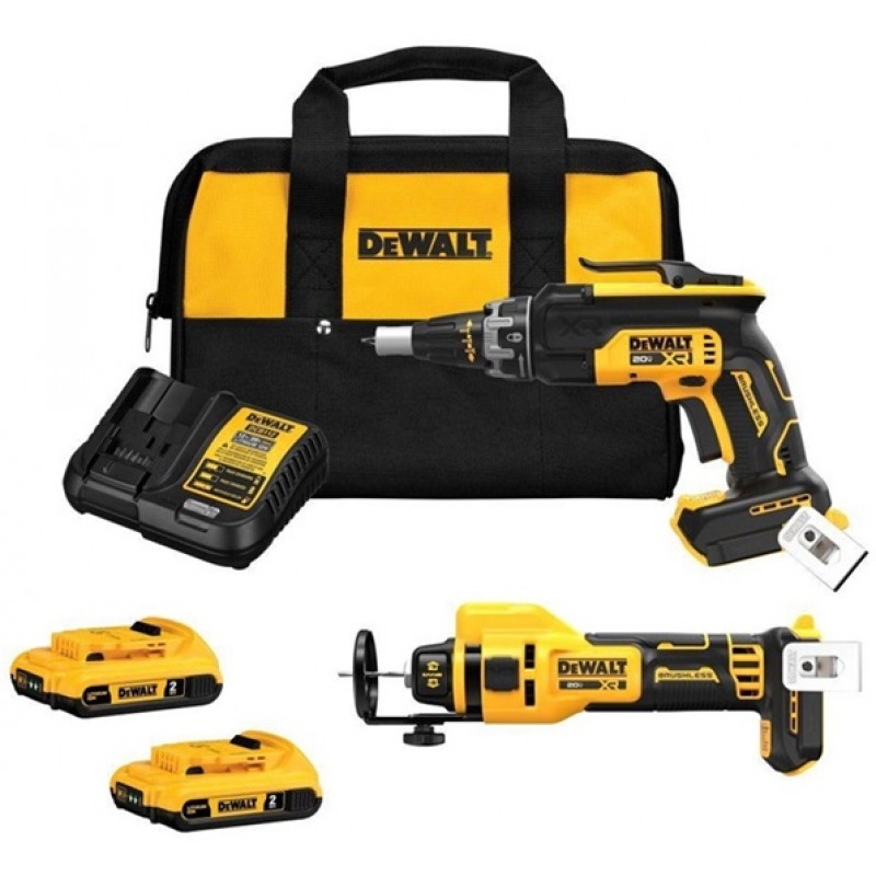 DEWALT 20V MAX XR 2 Tool Combo Kit