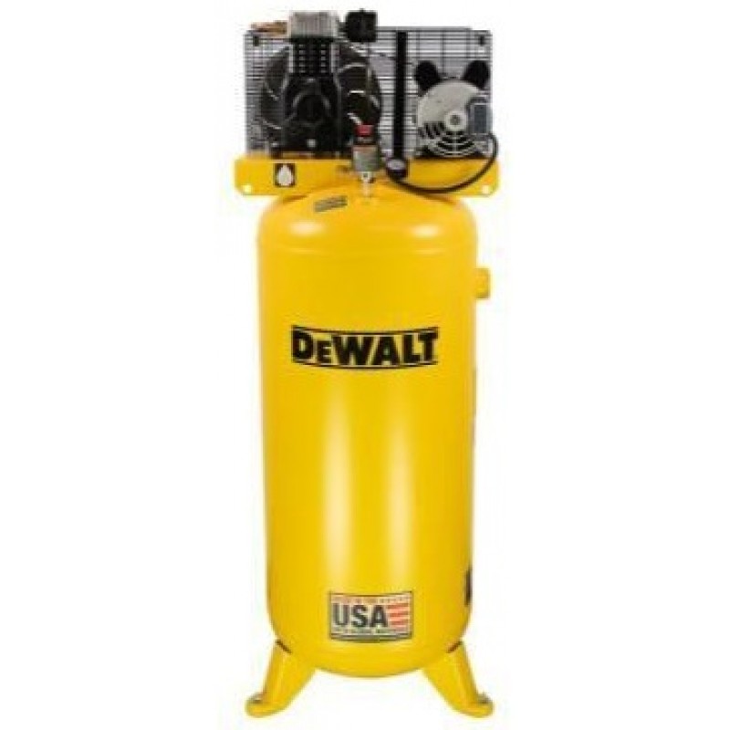 DEWALT 60 Gallon - Cast Iron Oil Lubricated Belt Drive Air Compressor