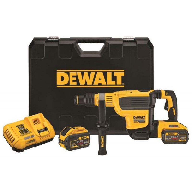 DEWALT 60V MAX 1-3/4in SDS MAX Brushless Combination Rotary Hammer Kit