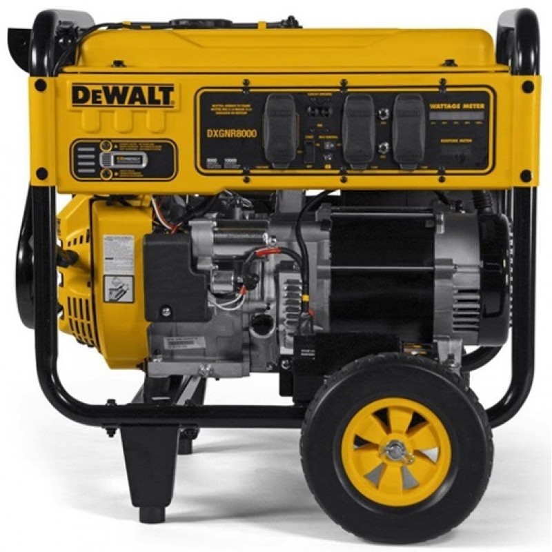 DEWALT 8000 Watt Portable Gas Generator - DXGNR8000