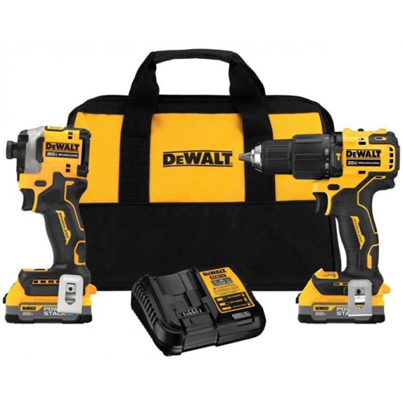 DEWALT ATOMIC 20V MAX 2 Tool Combo Kit