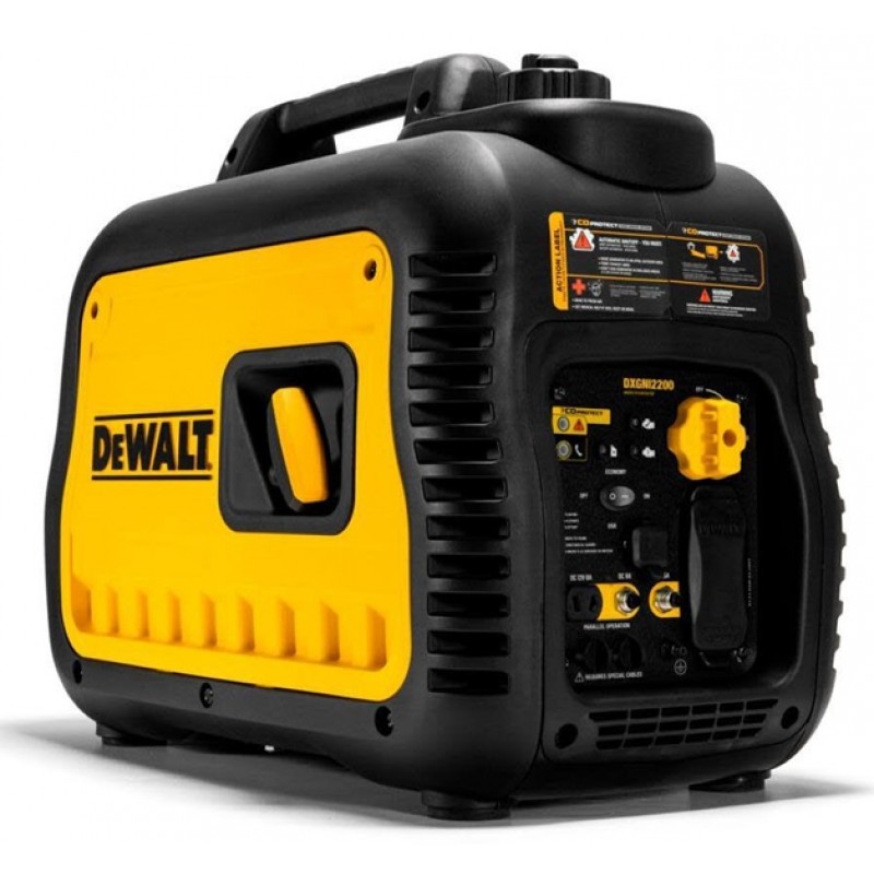 DEWALT DXGNI2200 Inverter Generator 2200Watt Carbon Monoxide Detection