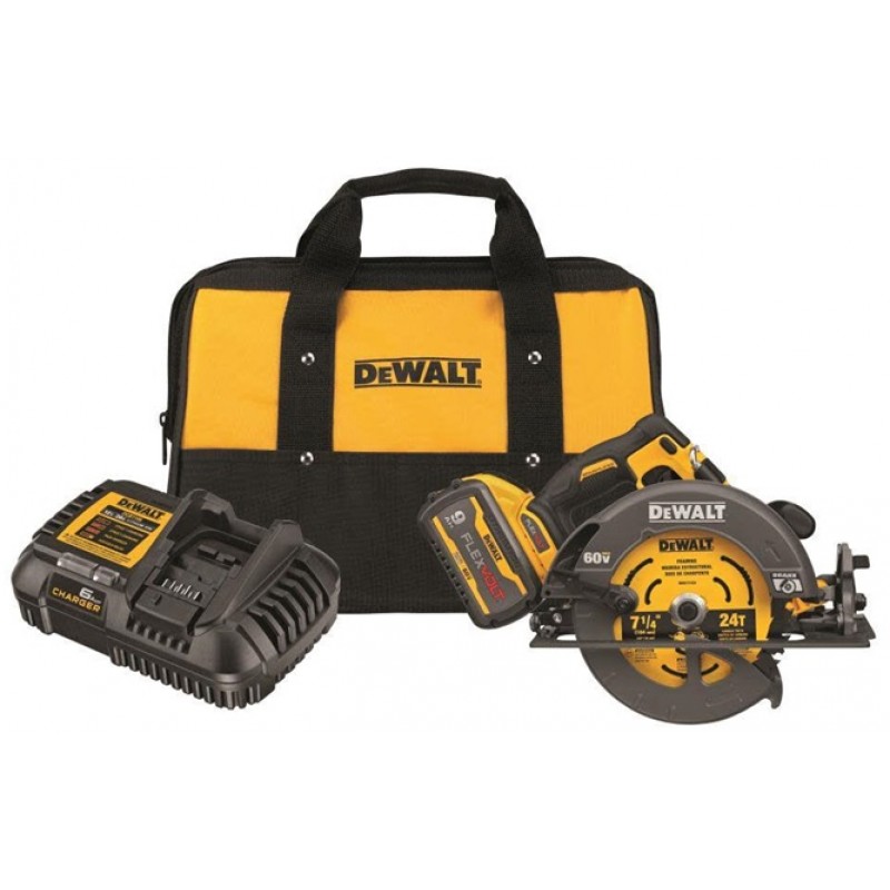 DEWALT FLEXV 60V MAX 7 1/4in Circular Saw with Brake Kit