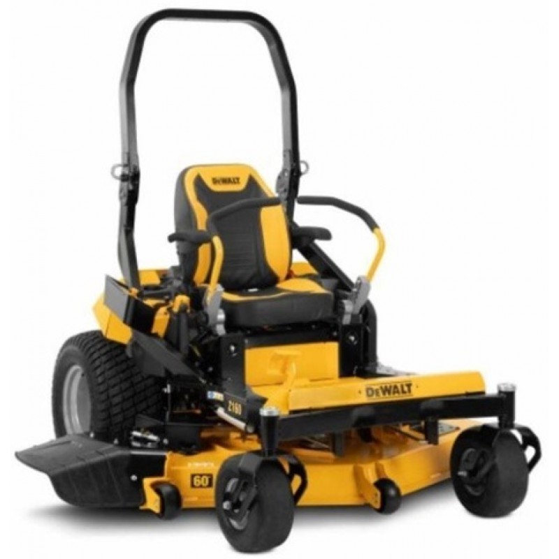 DEWALT Z160 Commercial Zero Turn Riding Lawn Mower 60in 24 HP Kawasaki Gas Hydrostatic