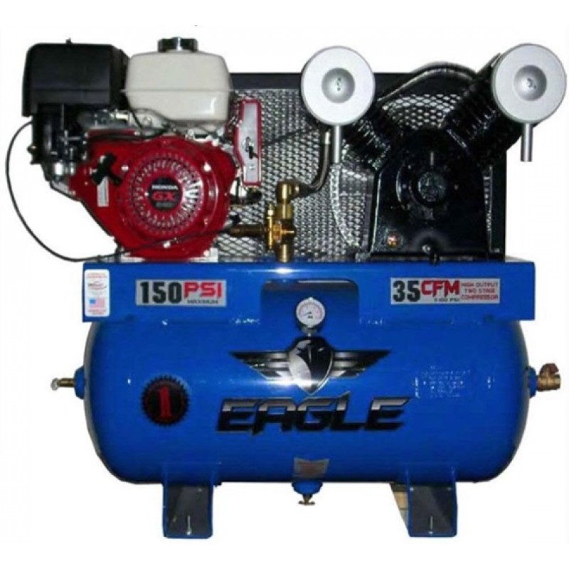 Eagle Compressor 30 Gallon Stationary Gas Compressor