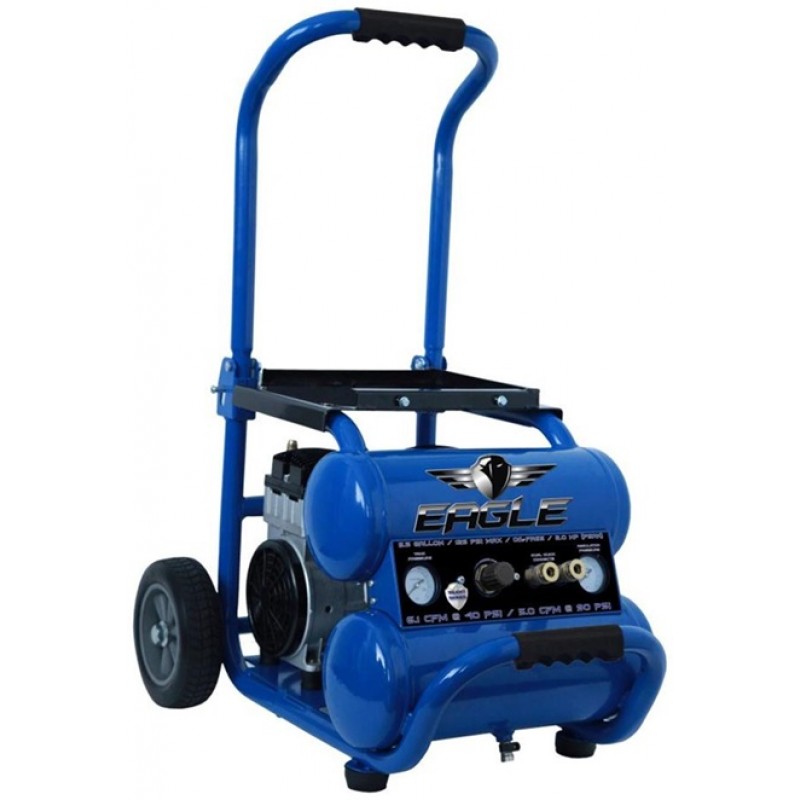 Eagle Compressor Silent Series 5.5 Gallon Electric Air Compressor