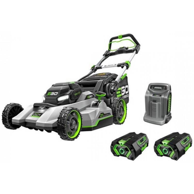 EGO 21 Inch Select Cut Self-Propelled Mower with Touch Drive & 4Ah Battery 2pk