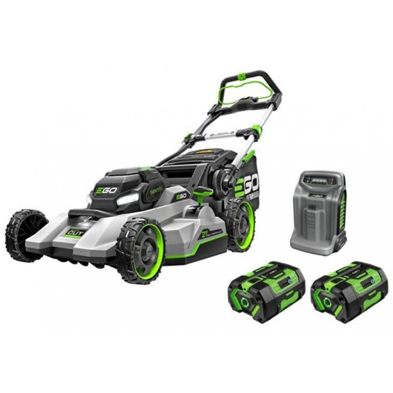 EGO 21 Inch Select Cut Self-Propelled Mower with Touch Drive & 6Ah Battery 2pk