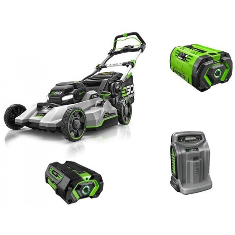 EGO POWER+ 21 Inch Select Cut XP Mower with Touch Drive Kit with 10Ah & 5Ah Batteries