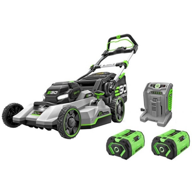 EGO POWER+ 21in Select Cut XP Lawn Mower Touch Drive Self Propelled Kit with 2 x 10Ah Batteries