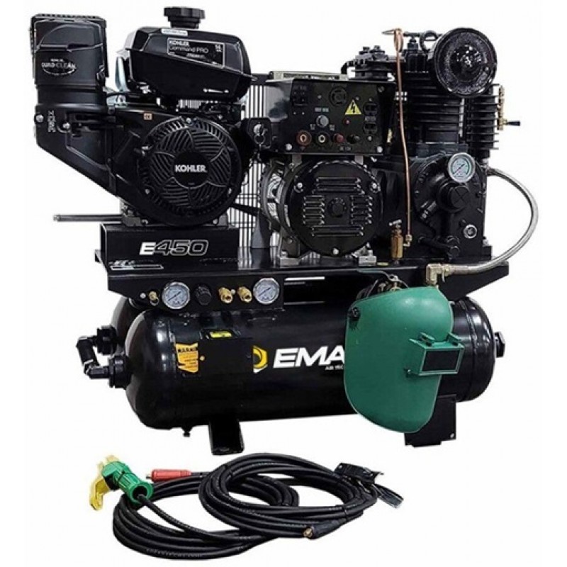 EMAX 20 Gallon 14HP Kohler Engine Gasoline Powered Air Compressor