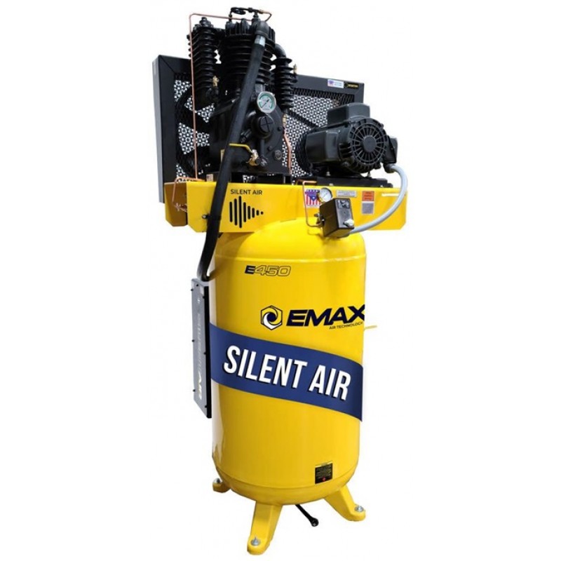 EMAX 80 Gallon 175 Psi 230V 1-Phase 5HP Vertical Air Compressor