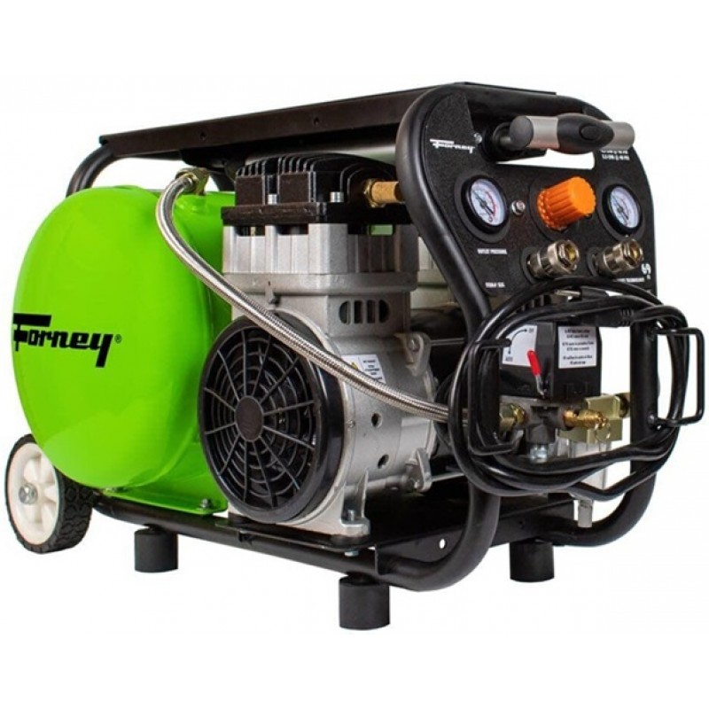 Forney Industries Fornair 120 Psi 4.5 Cfm 2HP 4 Gallon Oil-Free Air Compressor