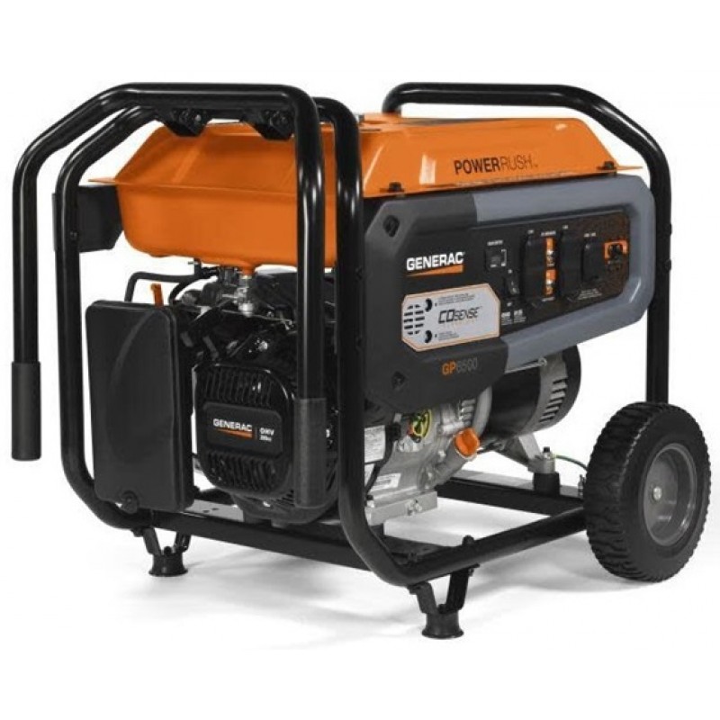 Generac GP6500 389cc Engine with PowerRush and COSense - 49 St/Can