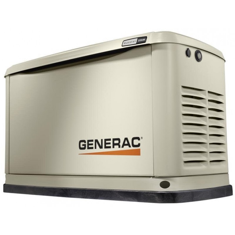 Generac Guardian Series 70422 22/19.5kW Air-Cooled Standby Generator with Wi-Fi Alum Enclosure