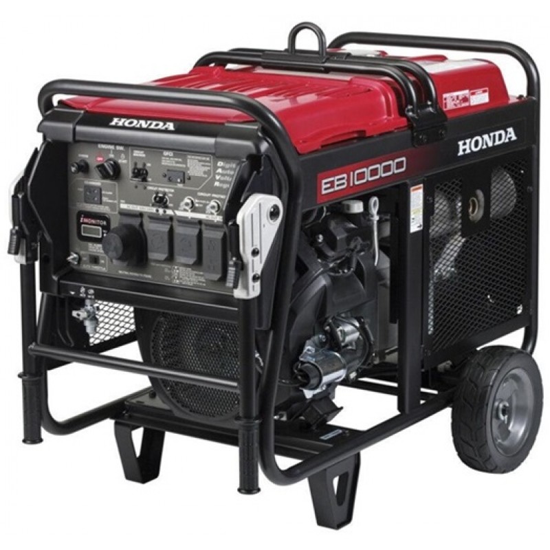 Honda EB10000 10000Watt Industrial Generator with CO-MINDER Sensor