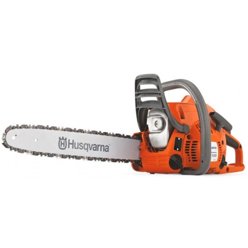 Husqvarna 120 16 Inch Bar Length 38 CC 2-Stroke Gas-Powered Chainsaw