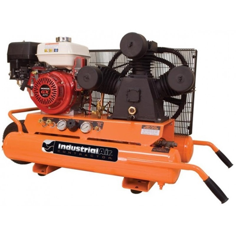 Industrial Air Compressor 9 HP 9 Gallon 155 PSI Gas