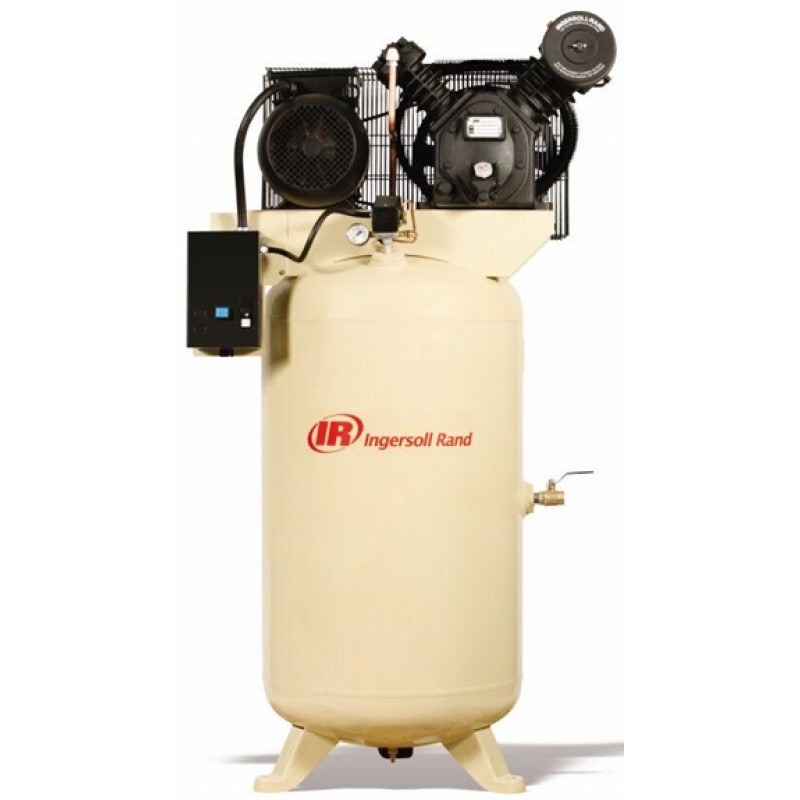 Ingersoll Rand 7.5 HP 80 gal 230 V 1 Ph Vertical Air Compressor