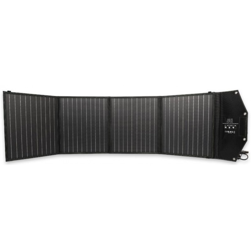 Jackpak SP100W 100W Peak Foldable Portable Solar Panels W/Power Adapter