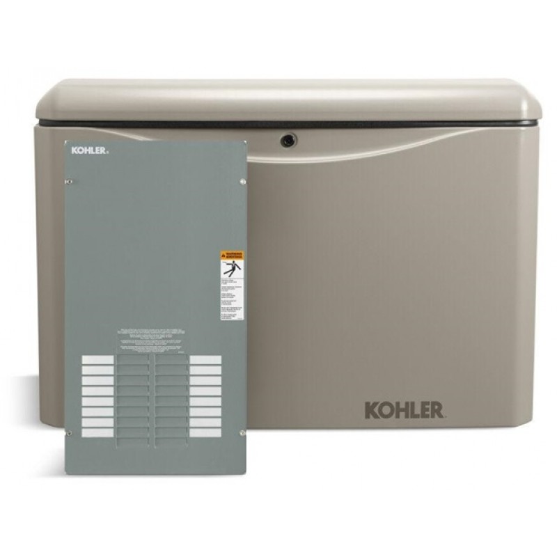 Kohler Power 14kW Home Standby Generator with 100-AMP 16-Circuit Automatic Transfer Switch