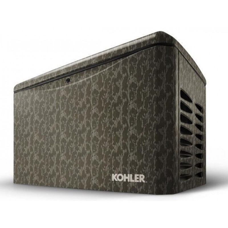 Kohler Power 20kW Home Standby Generator (120/240V Single-Phase) in Mossy Oak Bottomland