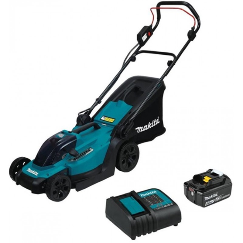 Makita 18V LXT 13in Lawn Mower Cordless Kit