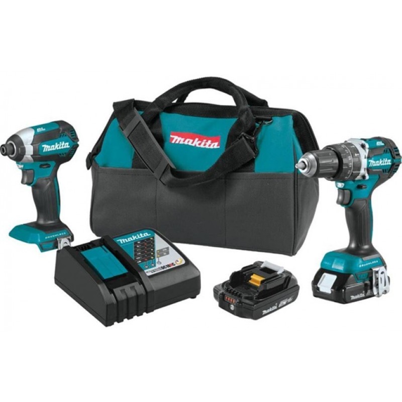 Makita 18V LXT Compact 2pc Drill Impact Combo Kit