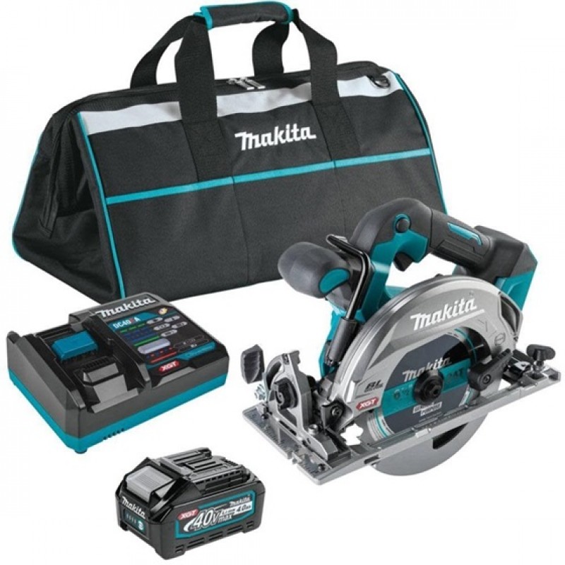 Makita 40V max XGT 6-1/2 in Circular Saw Cordless 4.0Ah Kit, AWS Capable