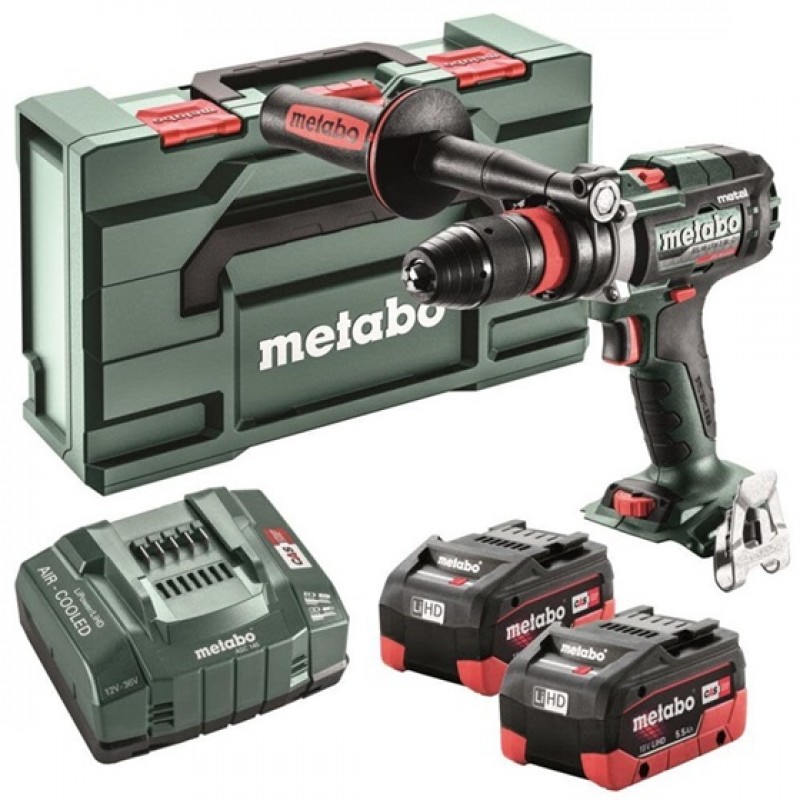 Metabo 18V Drill/Driver Brushless Cordless 3 Speed Kit