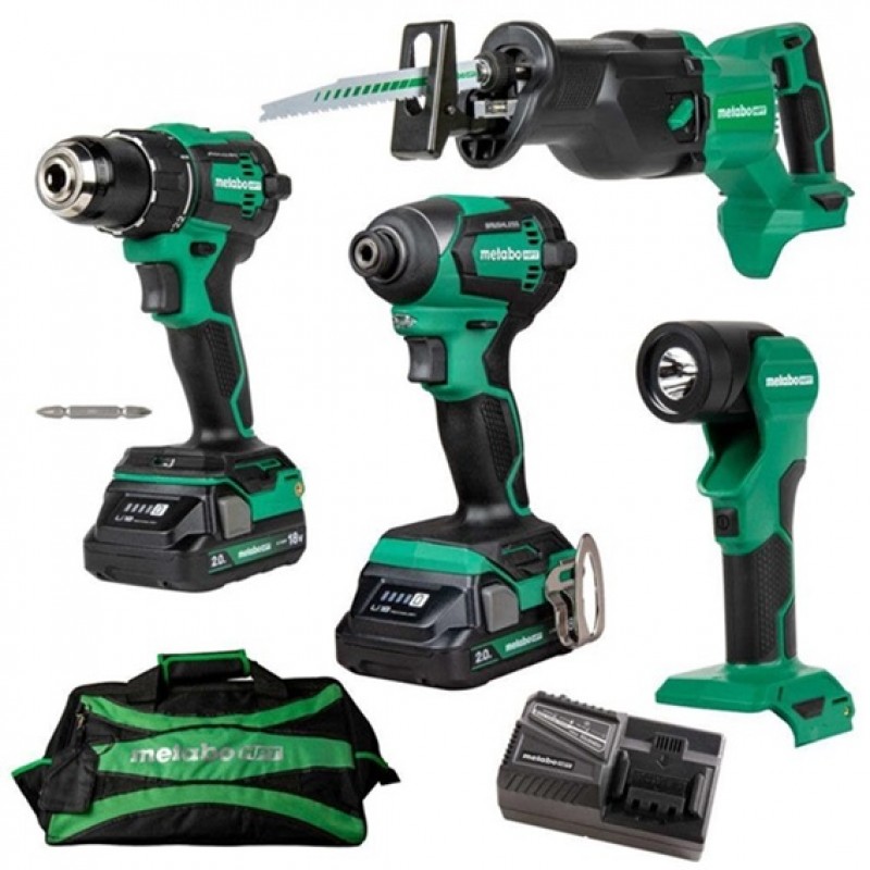 Metabo HPT 18V MultiVolt 4-Tool Combo Kit