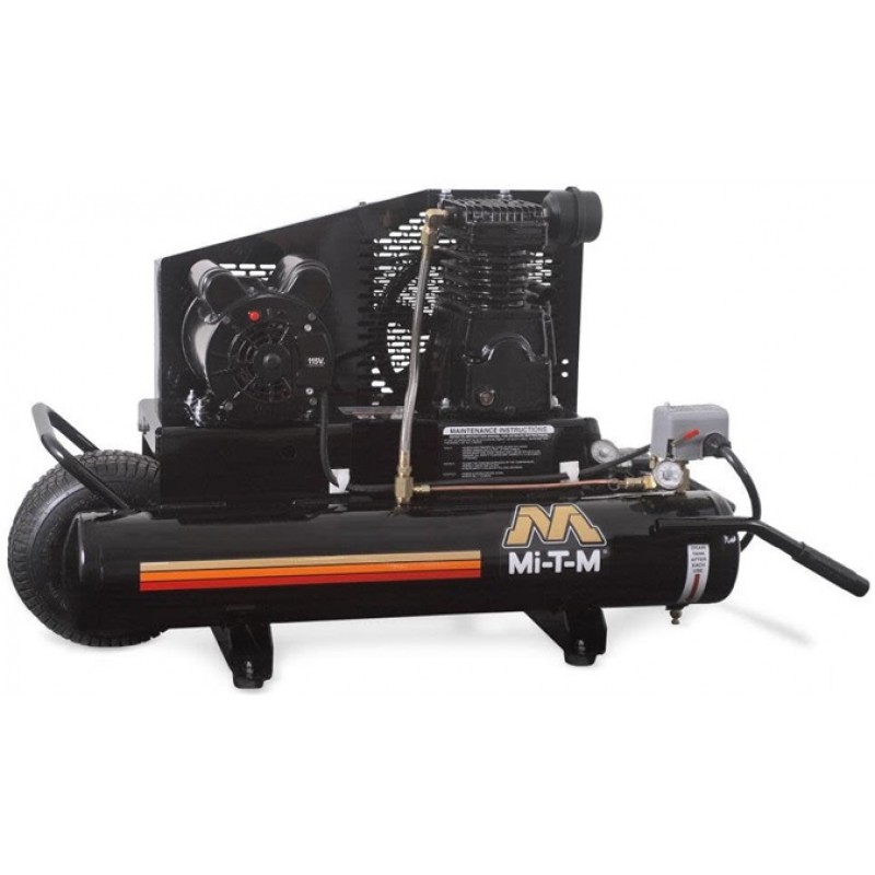 Mi T M 1.5 HP Electric Air Compressor 8 Gallon Portable